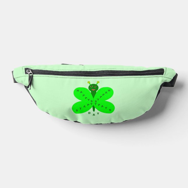 Saint Patricks Day Butterfly Bum Bags (Lay Down)