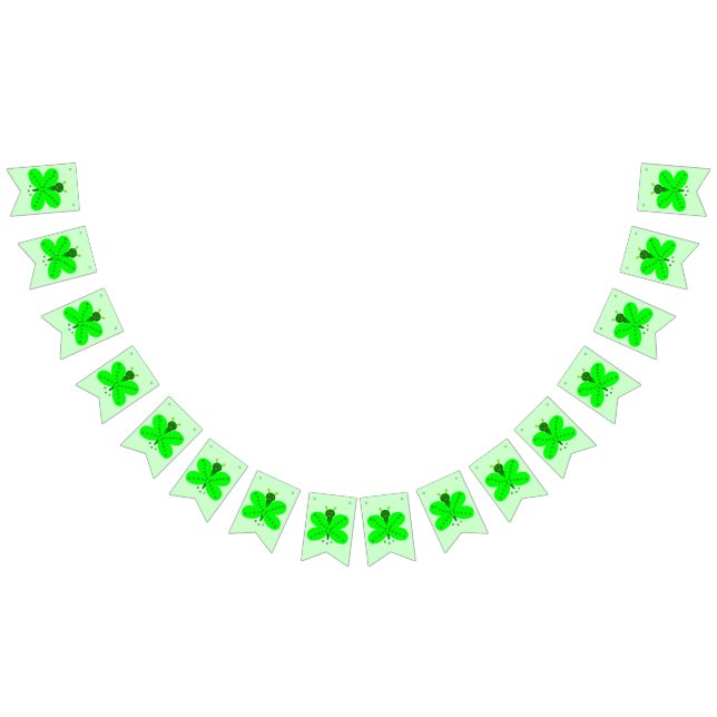 Saint patricks Day Butterfly Bunting Flags (All)