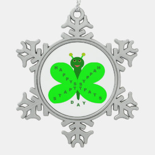 Saint Patrick's Day Butterfly Ornament