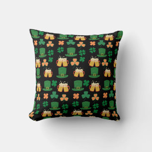 Saint patrick's day celtic,irish funny beer,charms cushion