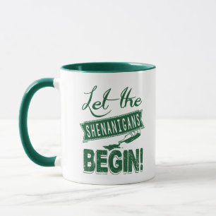 Saint Patricks Day Chugging Mug