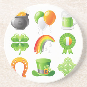 saint patricks day coaster