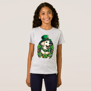 Saint Patrick's Day cut dog T-Shirt
