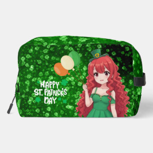 Saint Patrick's day cute, Irish anime lass Dopp Kit