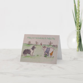 Saint Patrick's Day Folded Greeting Card