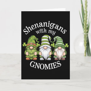 Saint Patrick's Day Funny Irish Shirts Ireland St  Card