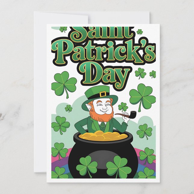Saint Patrick's Day Holiday Card  (Saint Patrick's Day Holiday Card!)