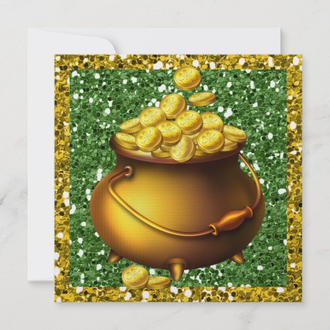 Saint Patrick's Day Invitation (Front)