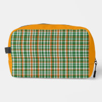 Saint Patrick's day Ireland Flag coloured gingham