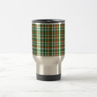 Saint Patrick's day Ireland Flag coloured gingham