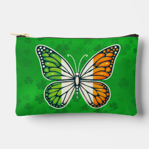 Saint Patrick's Day Irish butterfly Accessory Pouch