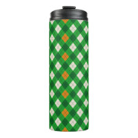 Saint Patrick's Day Irish colored argyle
