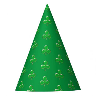 Saint Patrick's Day Irish Green Clover Shamrock Party Hat