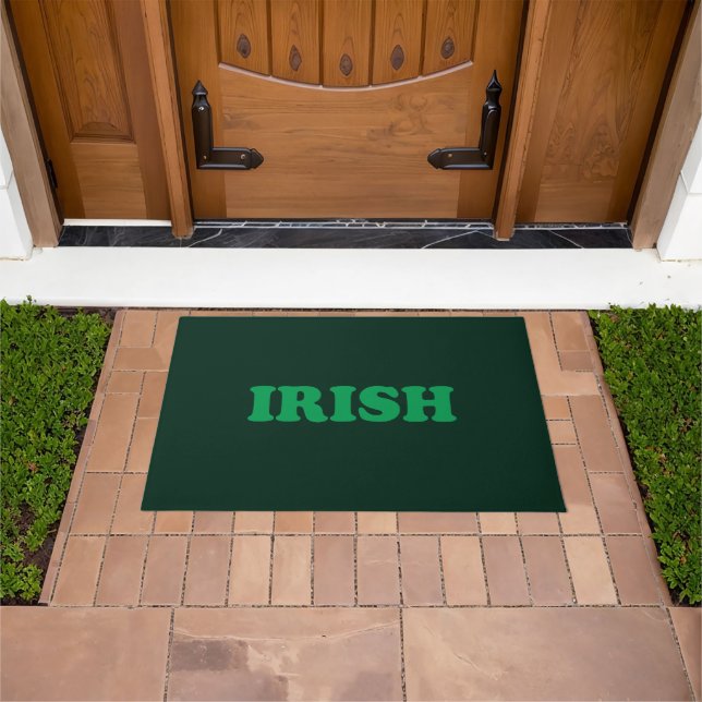 Saint Patrick's Day Irish Green Doormat (Outdoor)