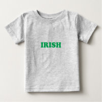 Saint Patrick's Day Irish Green letters