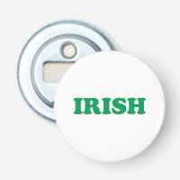Saint Patrick's Day Irish Green letters white