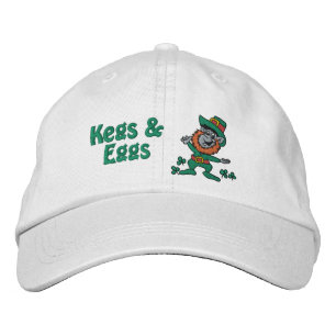 Saint Patricks Day Kegs & Eggs Hat