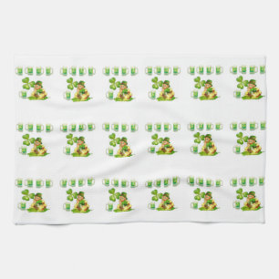 Saint Patrick's Day Kitchen Hand Towel