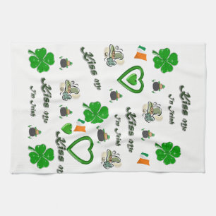 Saint Patrick's Day Kitchen Hand Towel