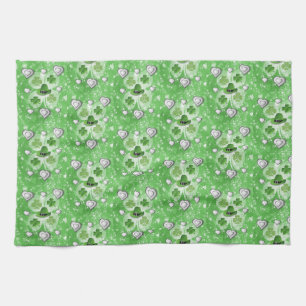 Saint Patrick's Day Kitchen Hand Towel