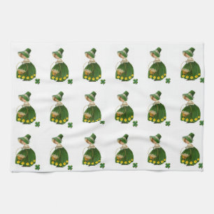 Saint Patrick's Day Kitchen Hand Towel