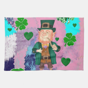 Saint Patrick's Day Kitchen Hand Towel
