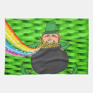 Saint Patrick's Day Kitchen Hand Towel