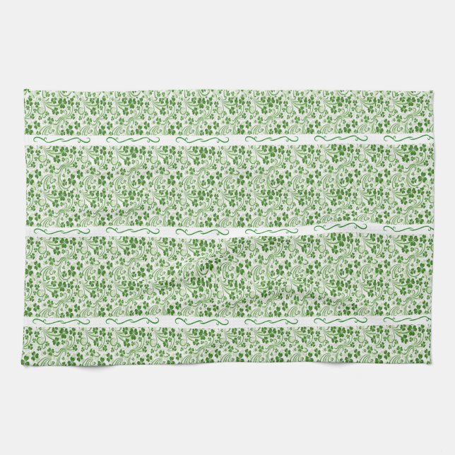 Saint Patrick's Day Kitchen Hand Towel (Horizontal)