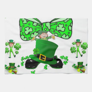 Saint Patrick's Day Kitchen Hand Towel