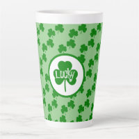 Saint Patricks' Day Latte Mug