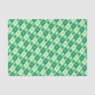Saint Patrick's Day Lucky Green Shamrock Clover Tissue Paper