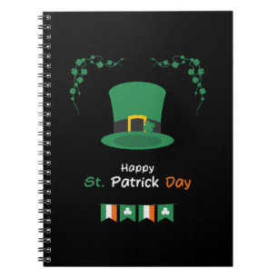 Saint Patricks Day Lucky Irish -Funny Lucky Irish Notebook