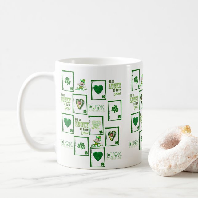 Saint Patrick's Day Mug (With Donut)