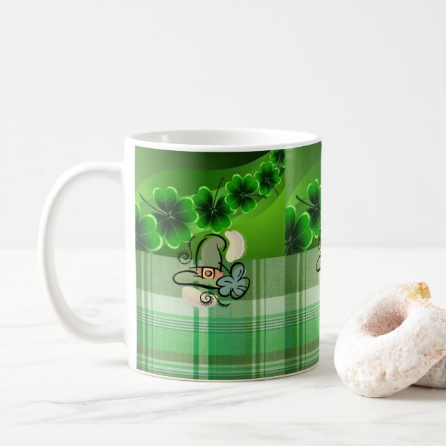 Saint Patrick's Day Mug (With Donut)