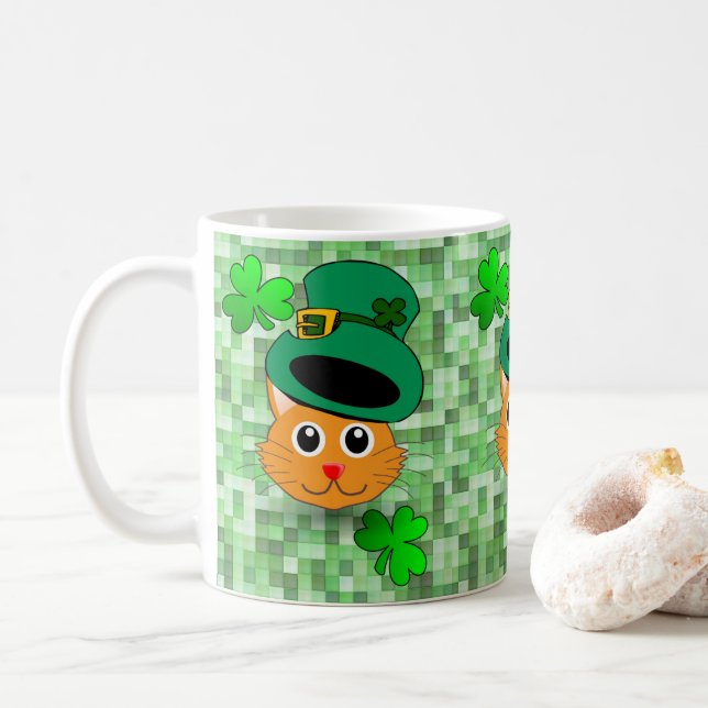 Saint Patrick's Day Mug (With Donut)