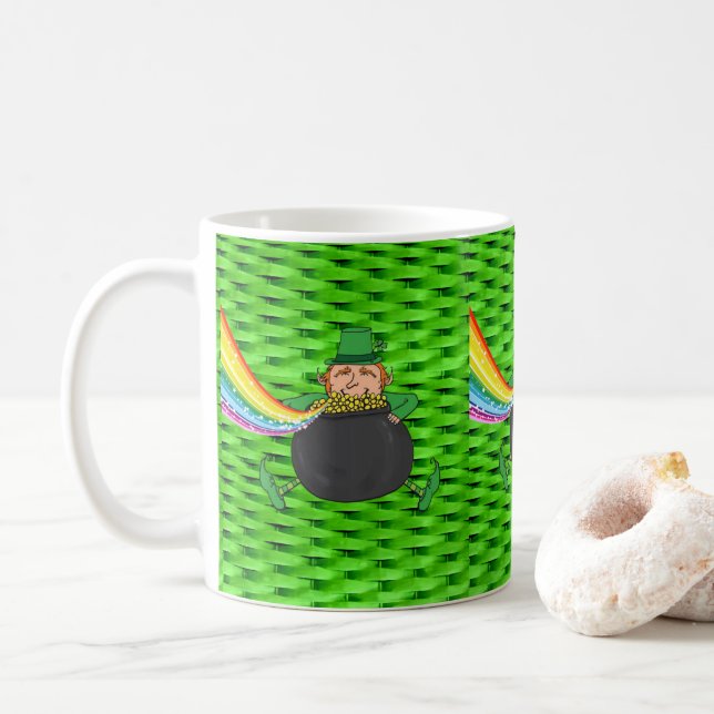 Saint Patrick's Day Mug (With Donut)
