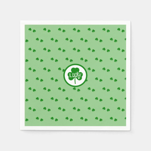 Saint Patrick's Day  Napkin (Front)