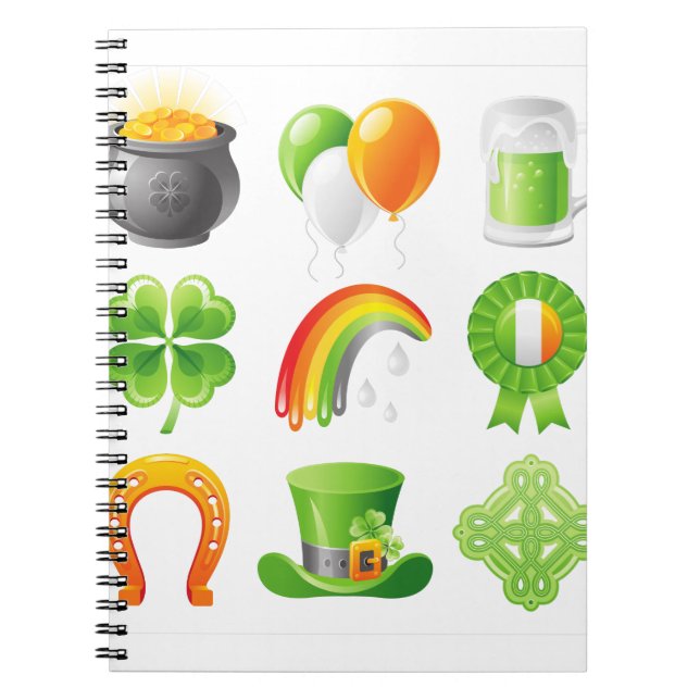 saint patricks day notebook (Front)