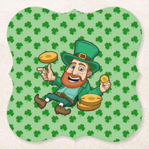 Saint Patrick's day Paper Coaster