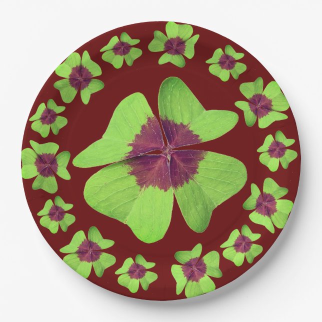 Saint Patricks Day  Paper Plate (Front)