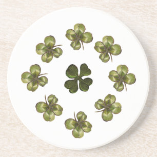 SAINT PATRICK'S DAY PARTY 5 shamrock Coaster