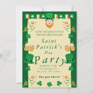 Saint Patrick's Day Party Invitation