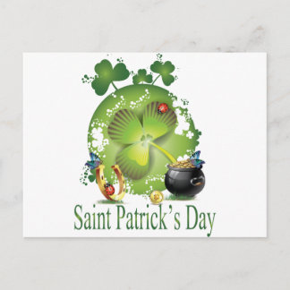 Saint Patrick's Day Postcard