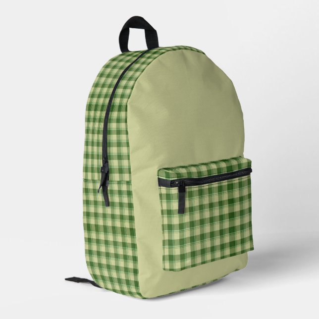 Saint Patricks' Day puppy  Printed Backpack (Back Corner Left)