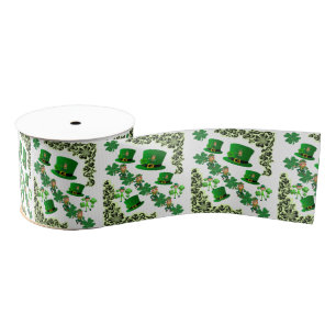 Saint Patrick's Day Ribbon Grosgrain Ribbon