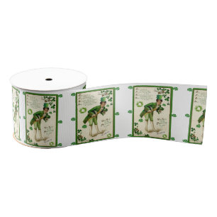 Saint Patrick's Day Ribbon Grosgrain Ribbon