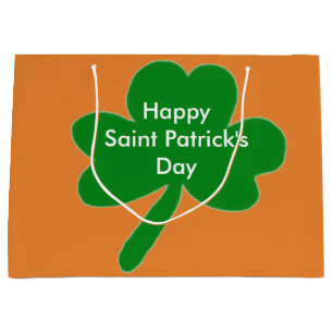 Saint Patrick's Day Shamrock Gift Bags