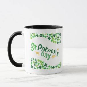 Saint Patrick's Day,Shamrock,Irish Mug