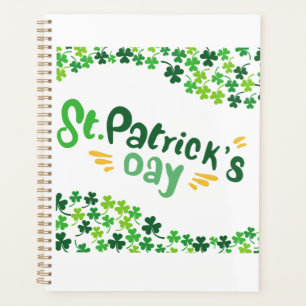 Saint Patrick's Day,Shamrock,Irish  Planner