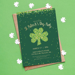 Saint Patrick's Day (St. Paddy's Day) Invite